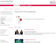 Tablet Screenshot of blog.resource-people.de